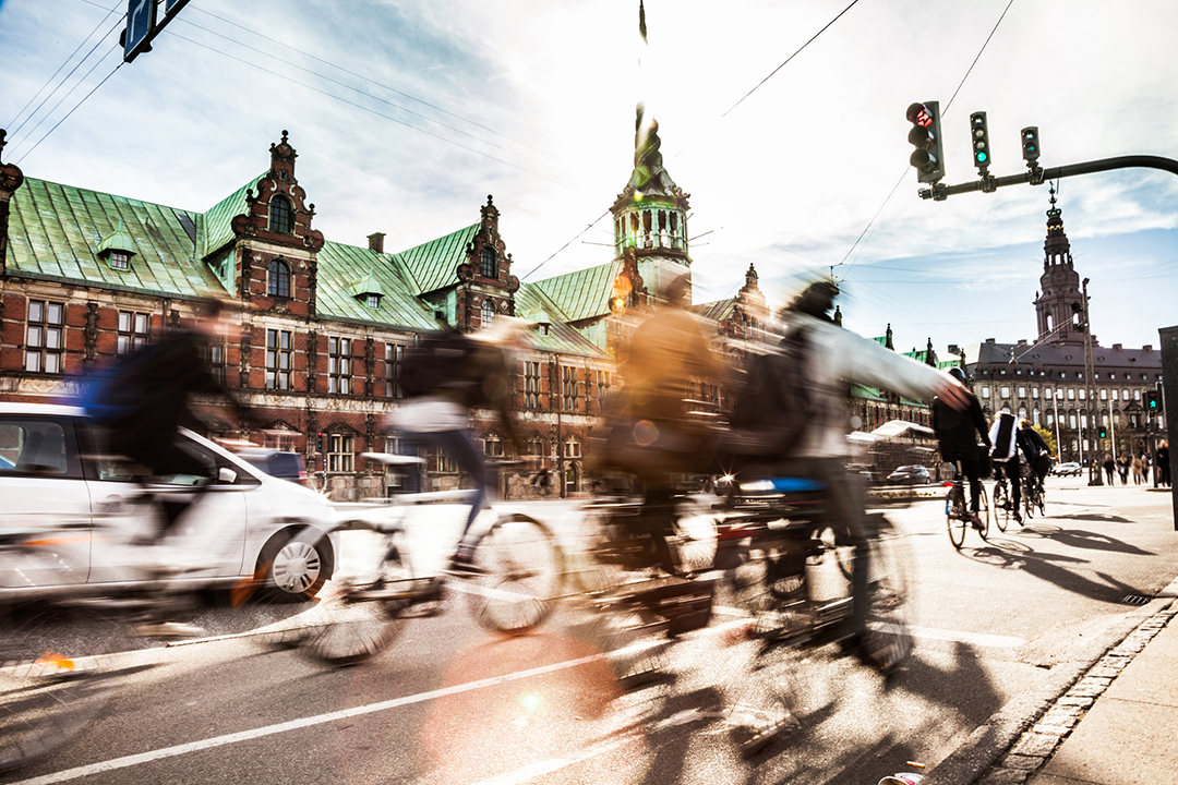 哥本哈根 - 绿色城市 - 骑自行车