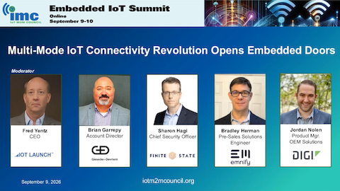 IoT 多模连接革命为嵌入式领域开启新篇章