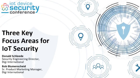 IoT 安全的三大重点领域