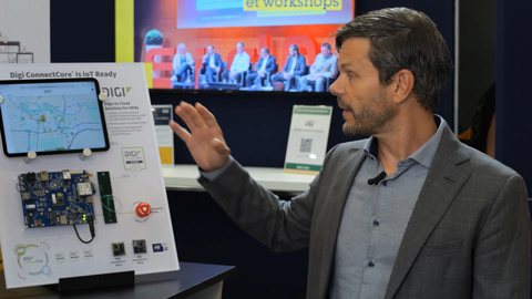 在SIDO里昂2025展会上介绍DigiIoT 应用框架