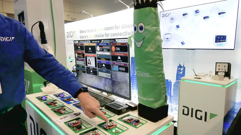 Digi XBee DistribuTECH 2024 的传感器实验室