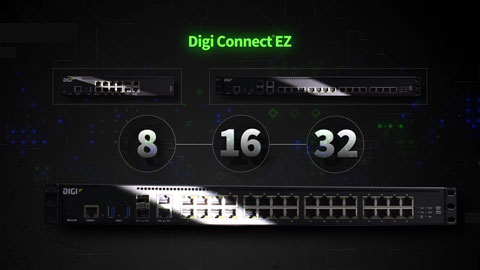 Digi Connect EZ 8、16 和 32 串行服务器介绍