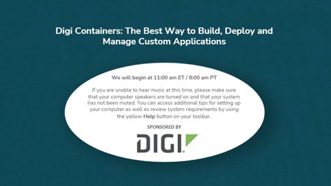 Digi Containers: The Best Way to Build, Deploy and Manage Custom Applications