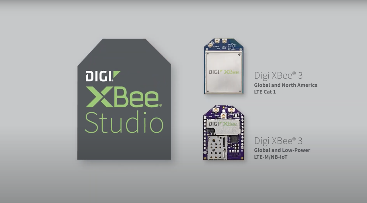 Getting Started with Digi XBee Studio