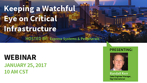 密切关注关键基础设施 