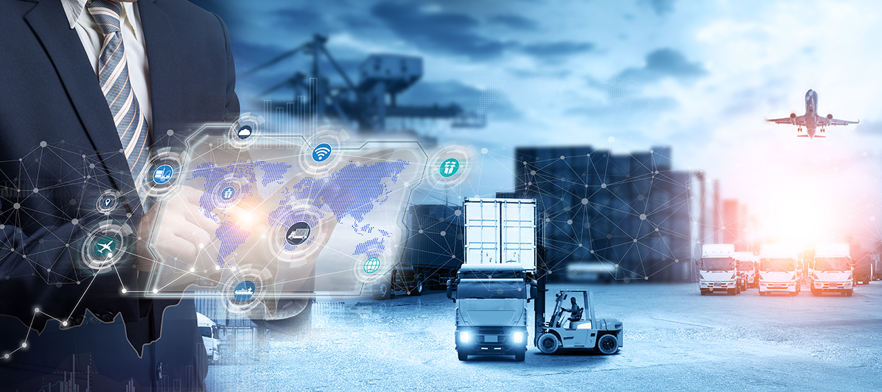 Digital twin supply chain example