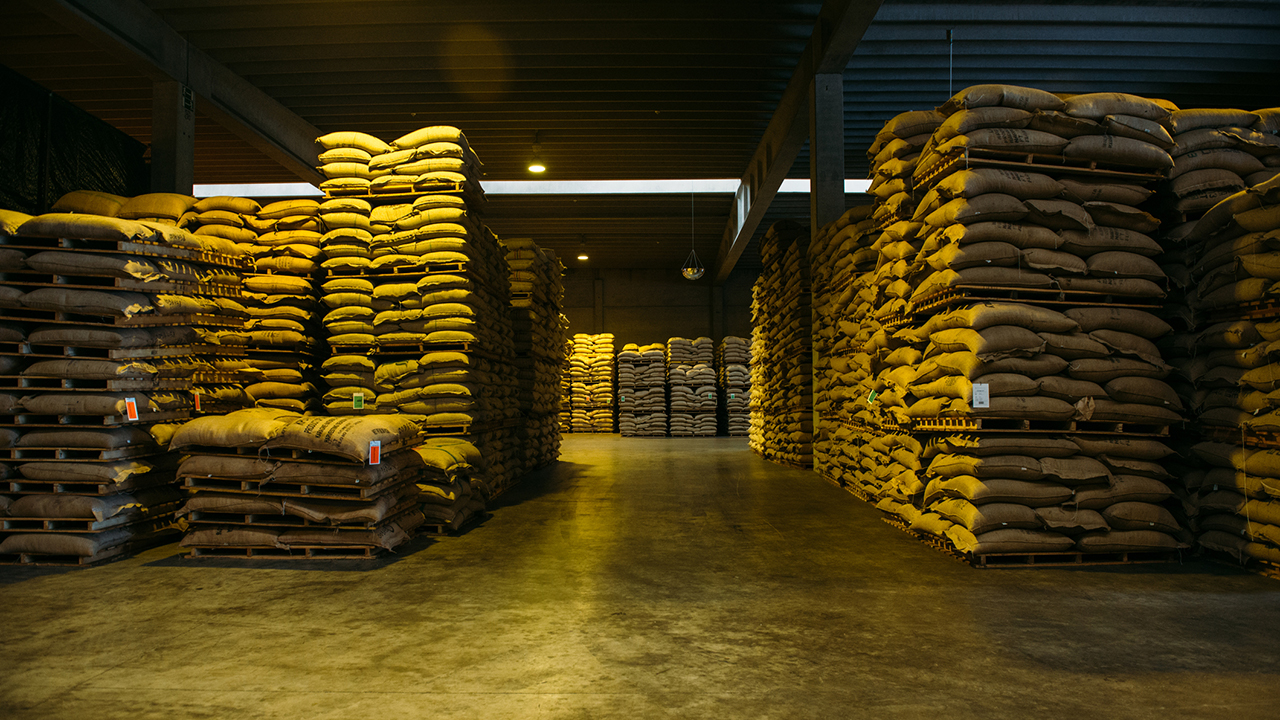 Coffee warehousing