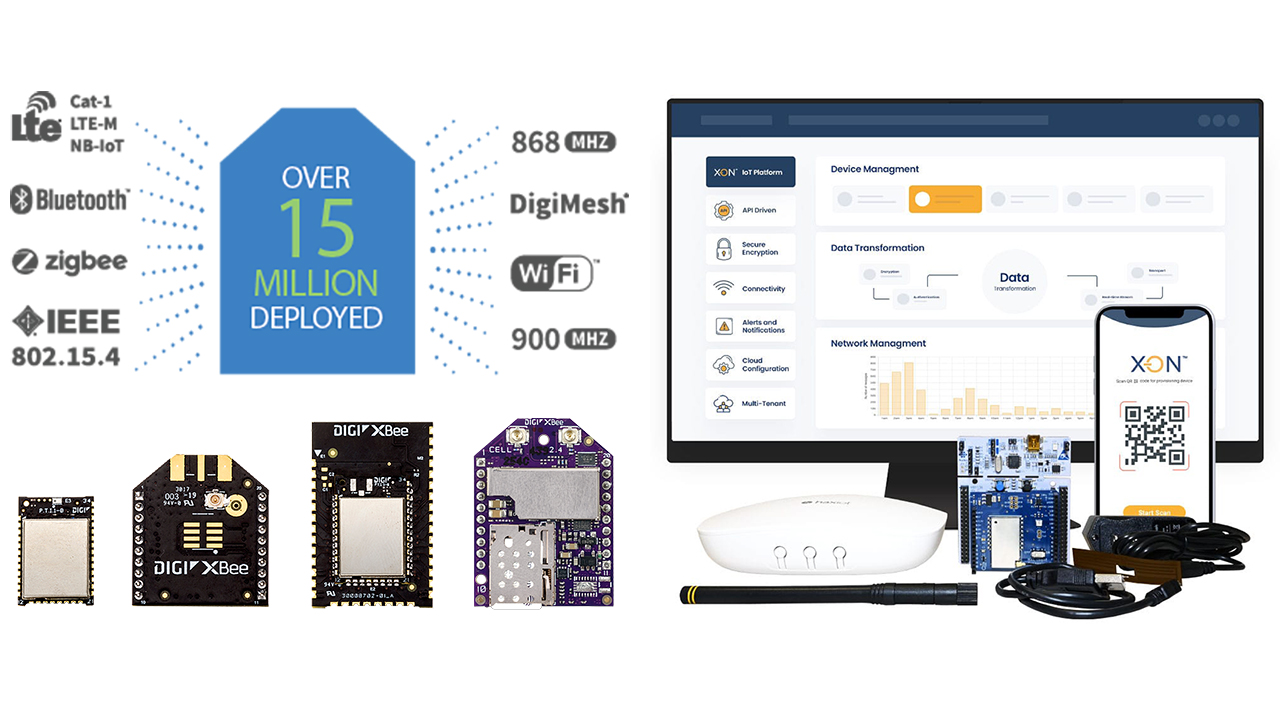 Digi XBee 和 LoRaWAN 产品