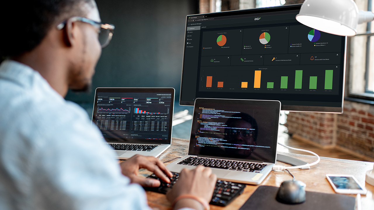 信息技术人员使用Digi Remote Manager