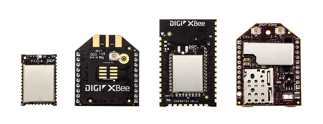 Digi XBee 家族外形