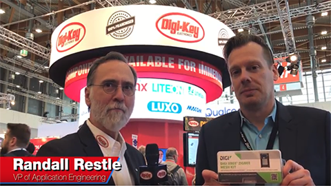 Mike Rohrmoser和Randall Restle在2018年嵌入式世界大会上现场采访Digi XBee3 