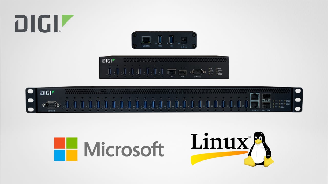 Digi International宣布通过Digi AnywhereUSB® Plus扩大对Linux和Windows的支持 | Digi ...