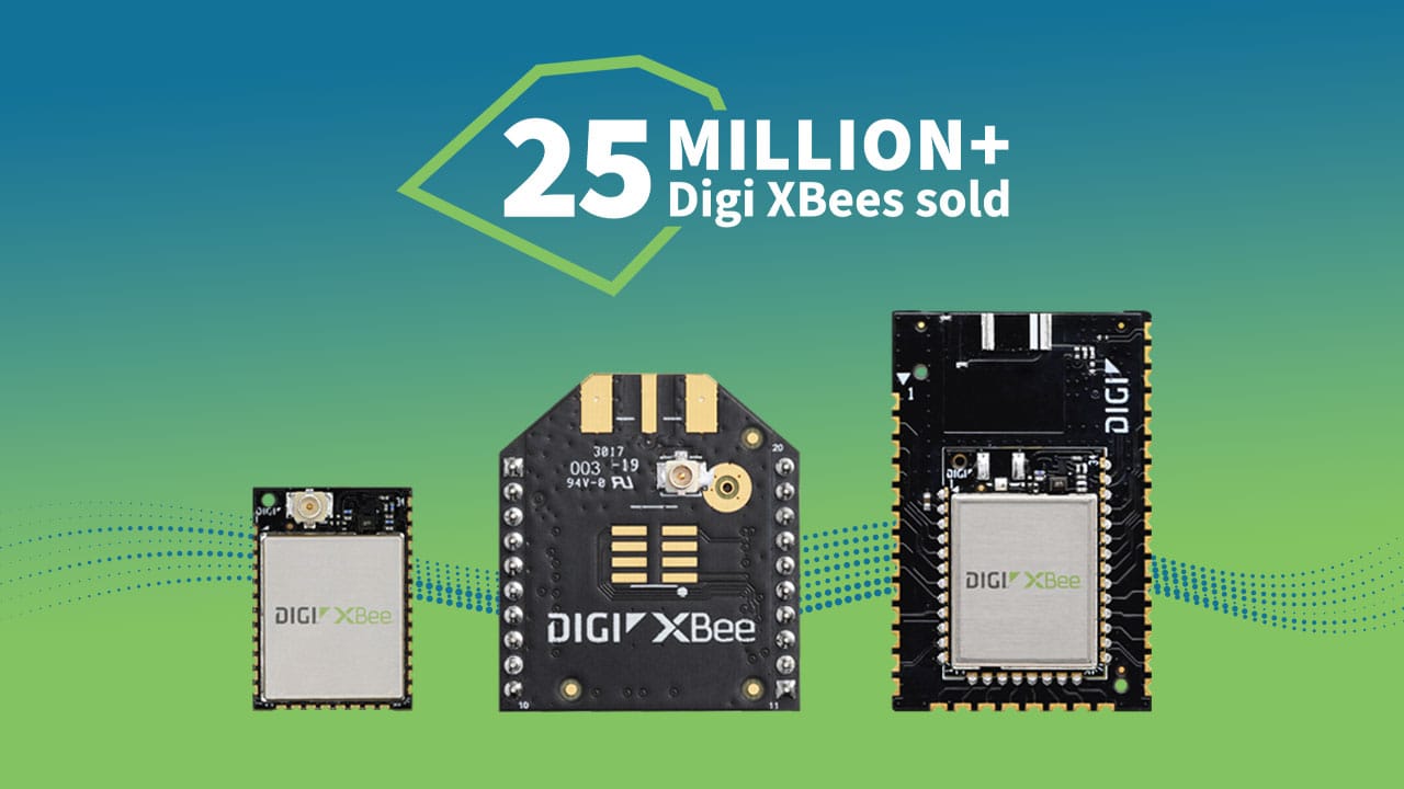 已部署超过 2,500 万个模块：Digi XBee® 庆祝客户创新 | Digi International