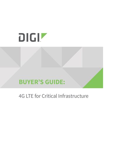 购买指南：关键基础设施的 4G LTE