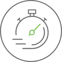 Icon depicting Faster Time to Deployment