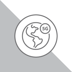 全球 5G 图标