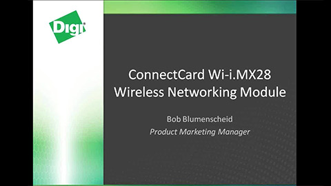 ConnectCard Wi-i.MX28无线网络模块