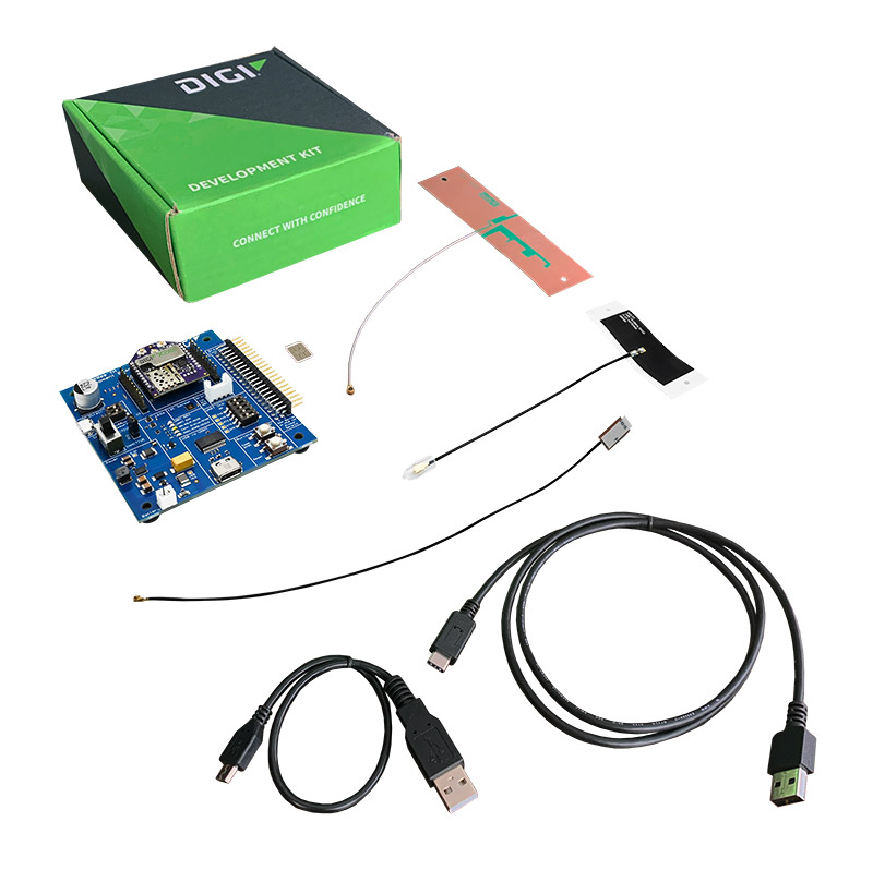 Digi XBee 3 全球 LTE-M/NB-IoT 套件组件