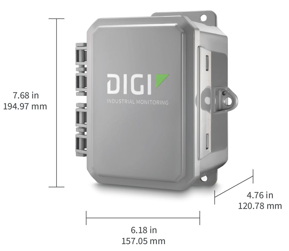Digi Connect Sensor XRT-M dimensions
